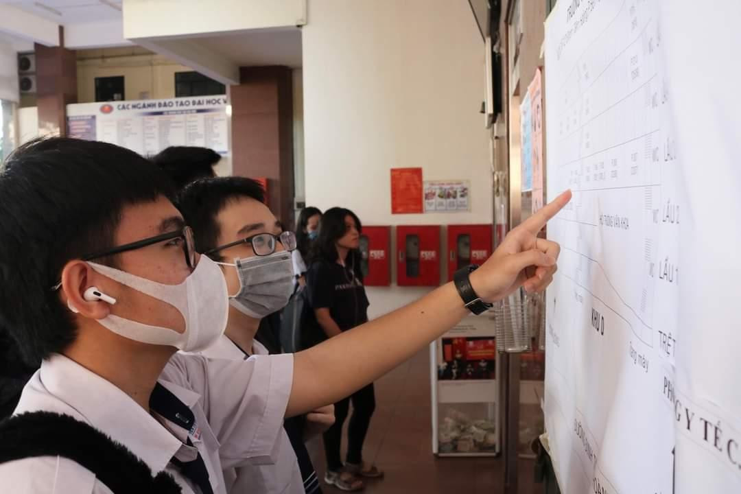 Với đề xuất này sẽ thuận lợi cho các thí sinh vì tình hình dịch vẫn đang diễn biến phức tạp tại TP. HCM hiện nay. (Ảnh: ĐHQG TP. HCM)