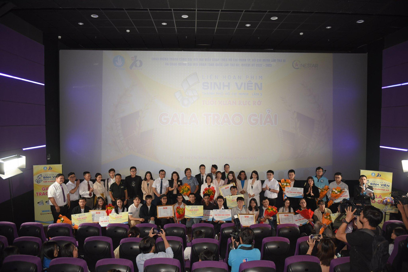 Các tác phẩm xuất sắc được vinh danh trong Lễ trao giải.