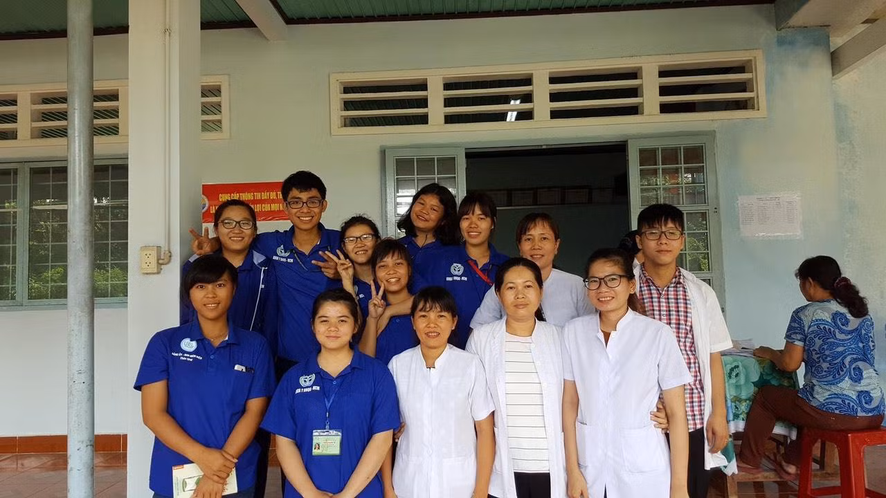 'Mùa Hè Xanh' của những sinh viên khoa Y (ĐHQG TP. HCM) năm trước.