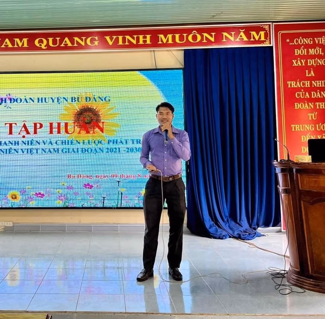 Anh Điểu Hoàng cho biết, những đoàn viên như anh chính là cầu nối với đồng bào, dân tộc thiểu số.