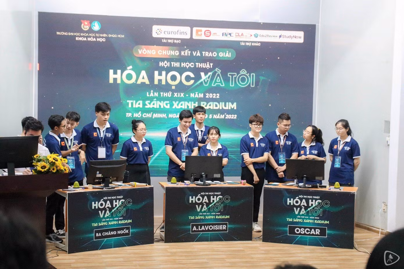Trao giải Hội thi học thuật 'Hóa học và Tôi' ảnh 1 Trao giải Hội thi học thuật 'Hóa học và Tôi' ảnh 1