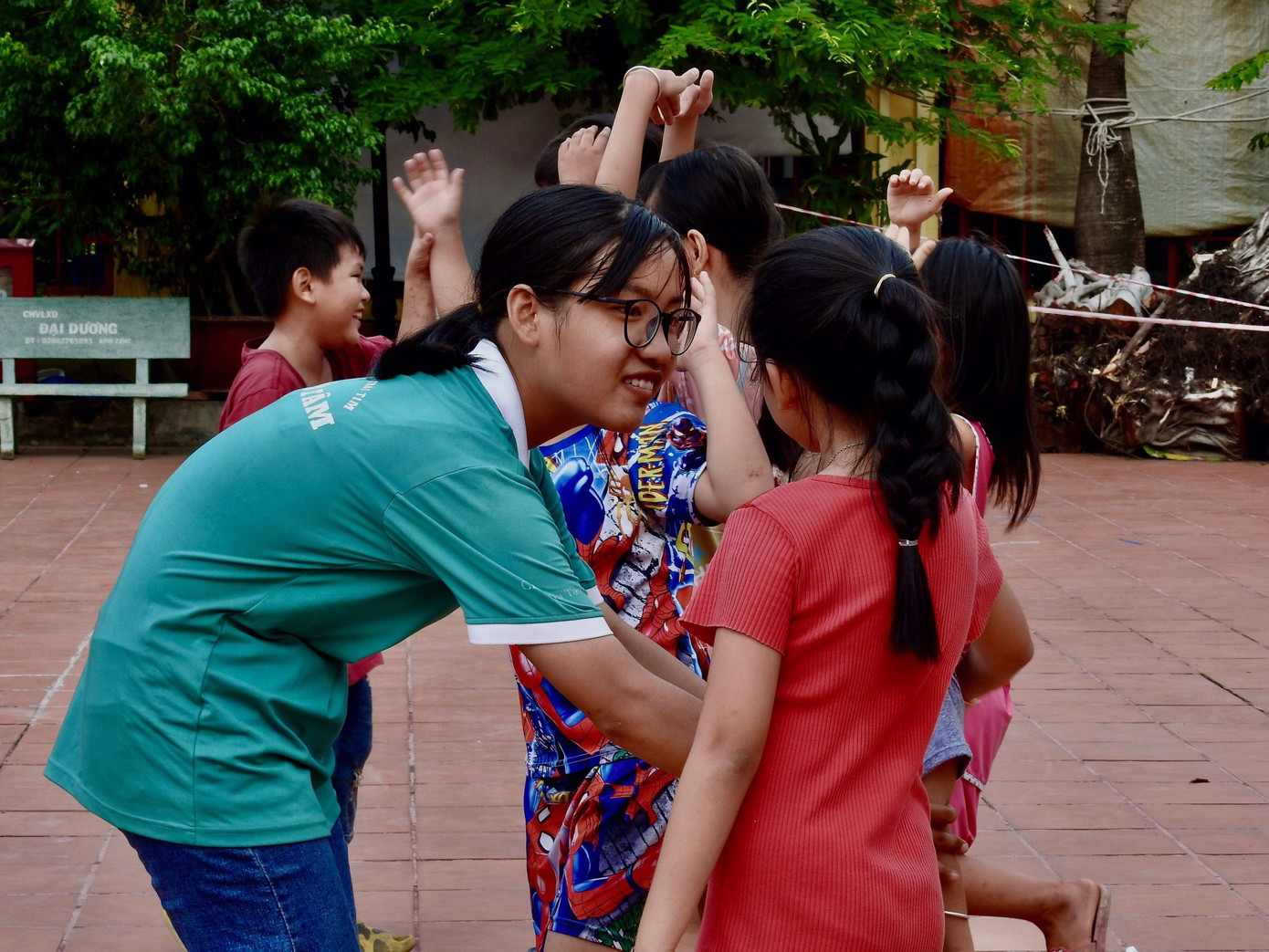 Những sân chơi thiếu nhi do “Ký gửi mùa Hạ” mang lại.