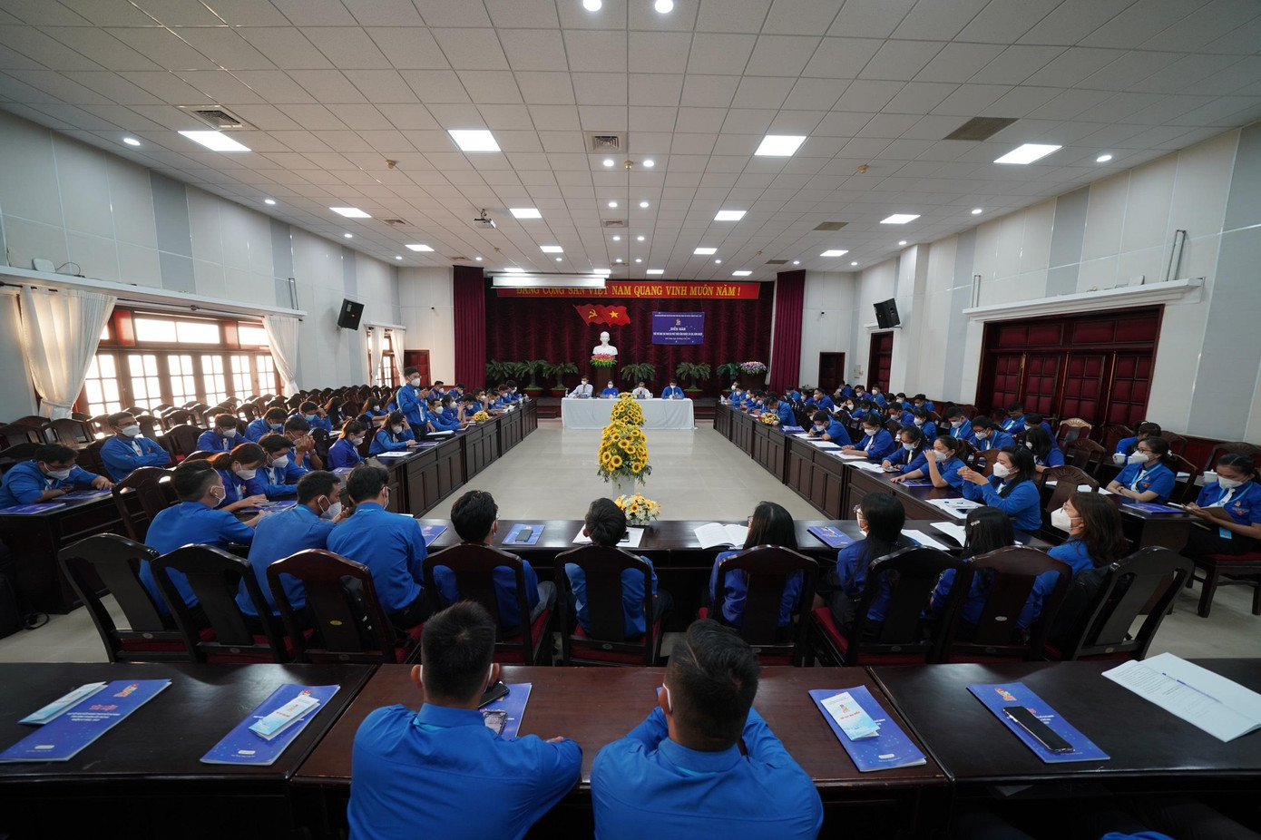 Đại hội có 3 diễn đàn để thảo luận trong phiên khai mạc. (Ảnh: Phạm Nguyễn)