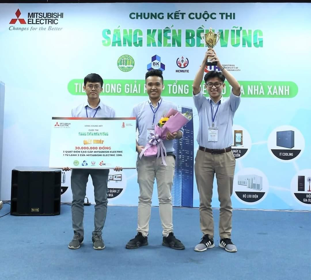 Đội giành giải Nhất cuộc thi thuộc về trường ĐH Bách khoa (ĐHQG TP. HCM).