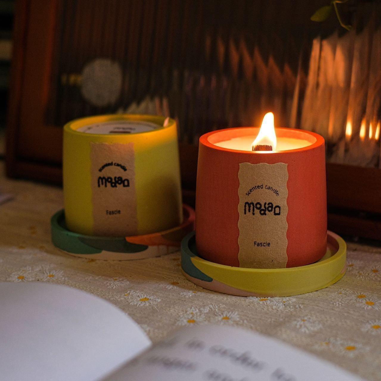 Những sản phẩm nến thơm độc đáo do Là Như tạo ra. Những sản phẩm nến thơm độc đáo do Là Như tạo ra.