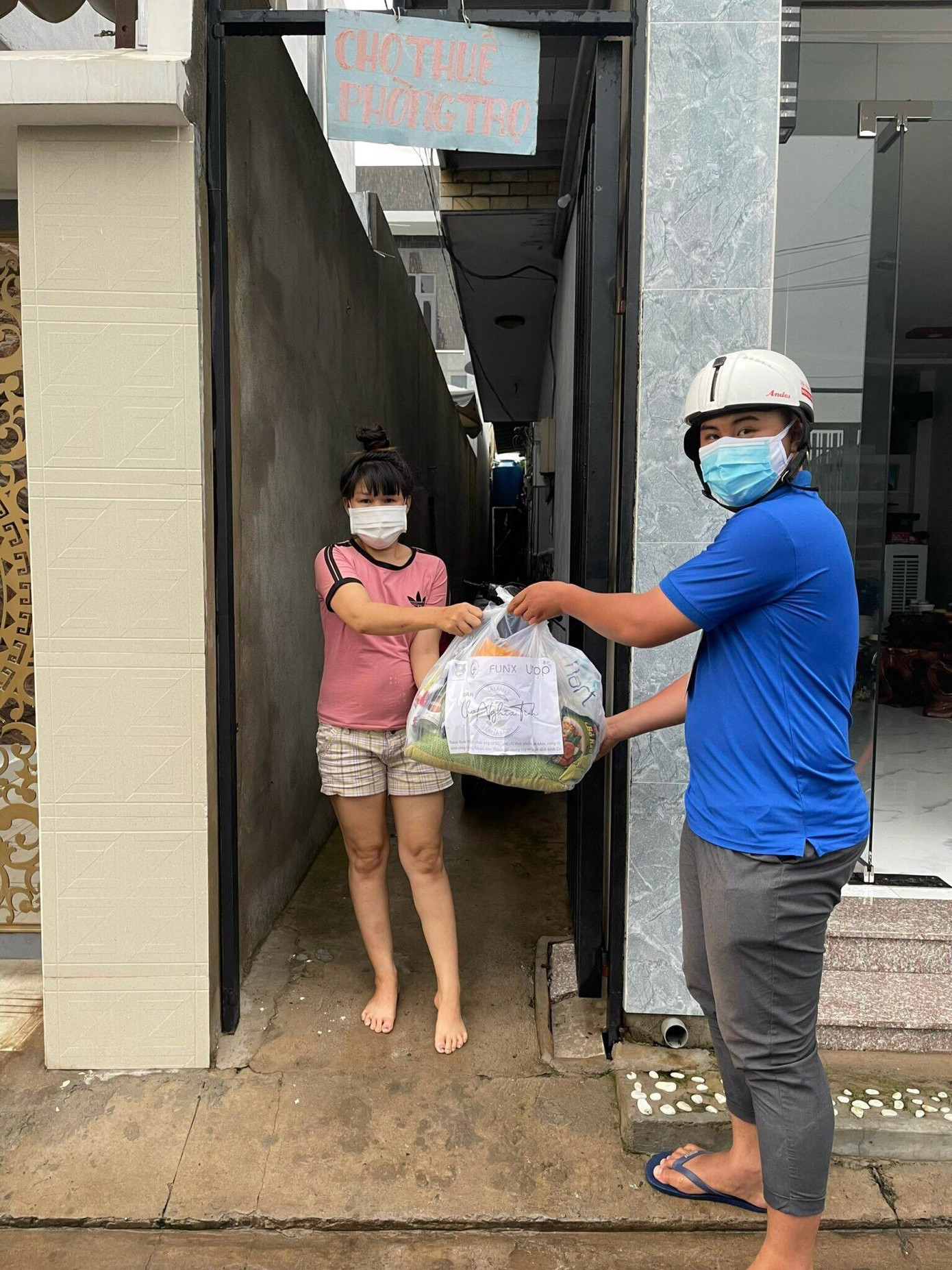 Văn Tài tích cực trong các hoạt động phòng, chống dịch tại địa phương.