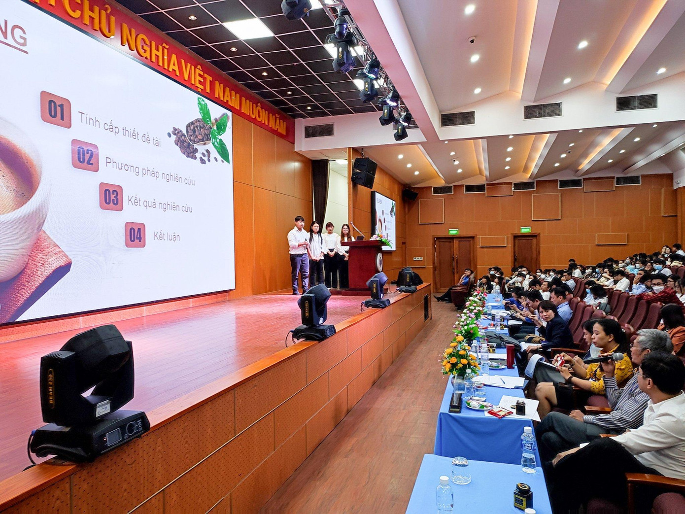 Cuộc thi thu hút nhiều đề tài tham dự của sinh viên các trường đại học trên cả nước.