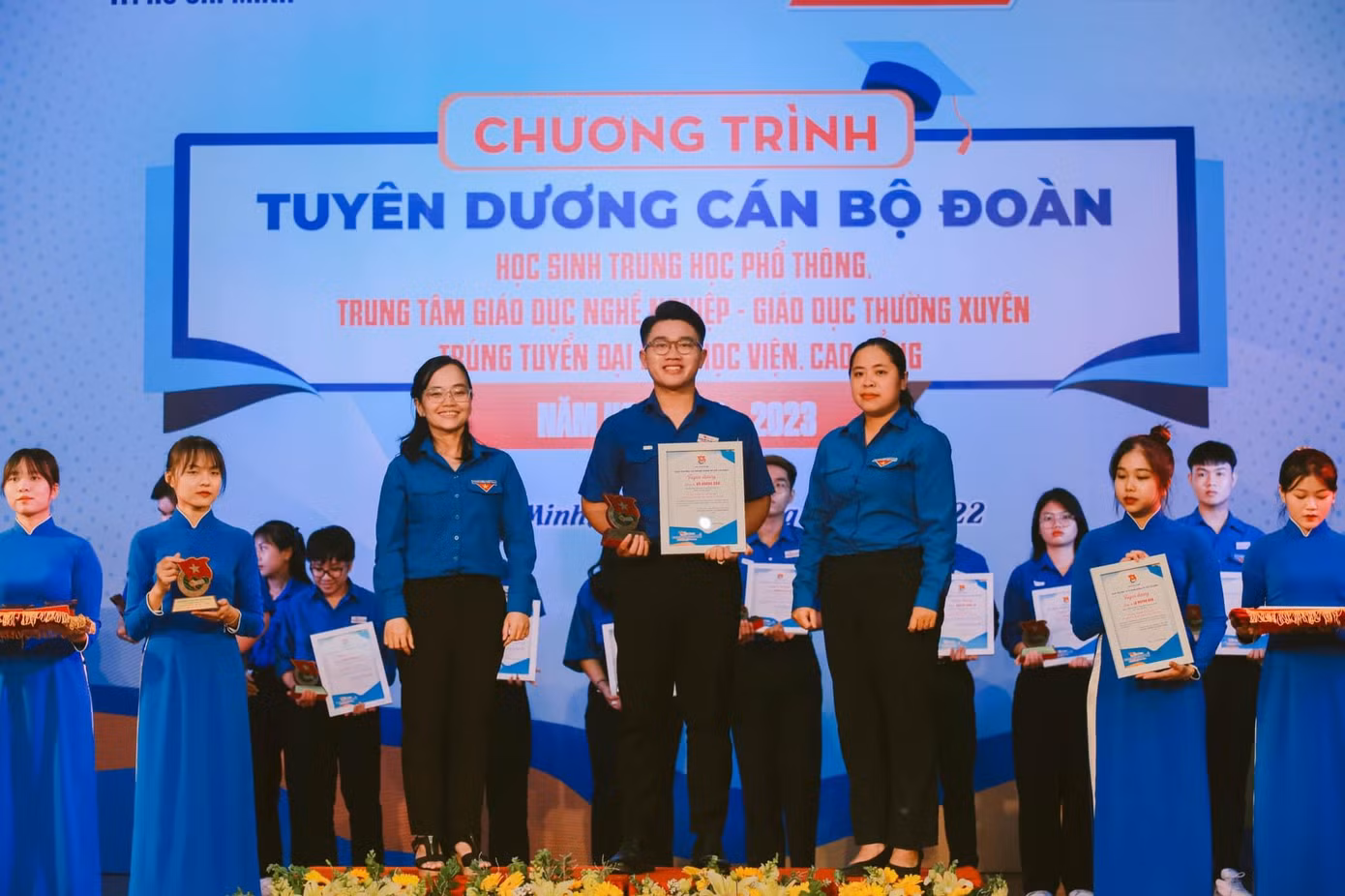 Các gương mặt 'Thủ lĩnh trẻ TP. HCM’ được tuyên dương trong dịp này. (Ảnh: TLTĐ) Các gương mặt 'Thủ lĩnh trẻ TP. HCM’ được tuyên dương trong dịp này. (Ảnh: TLTĐ)