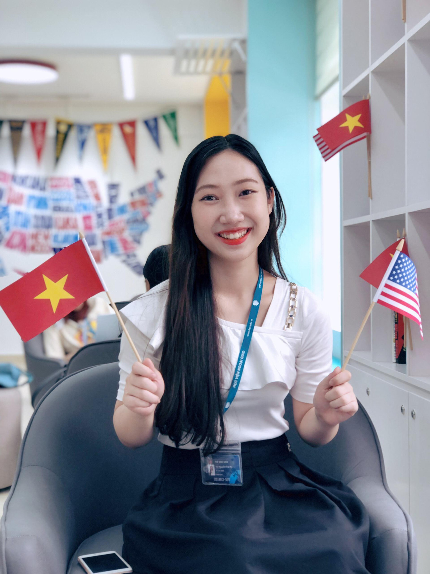 Trà My hy vọng bản thân sẽ luôn nỗ lực, hết mình với đam mê.