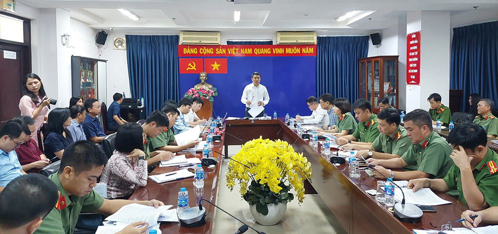 Buổi làm việc giữa Đoàn kiểm tra liên ngành với BHXH TPHCM