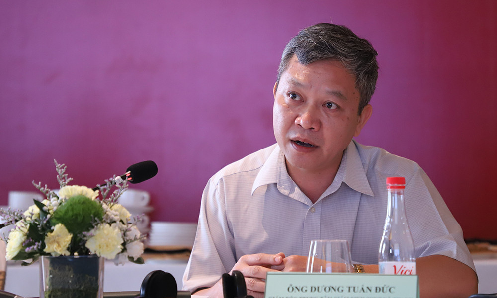 Ông Dương Tuấn Đức - Giám đốc Trung tâm Giám định BHYT và Thanh toán đa tuyến, BHXH Việt Nam.