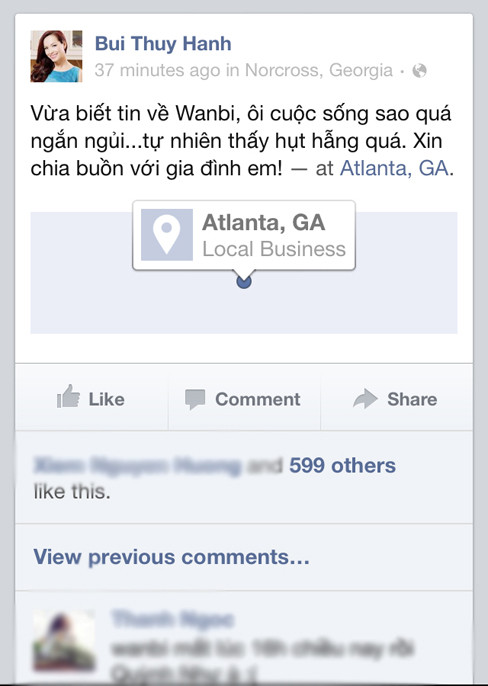 Người mẫu Thúy Hạnh