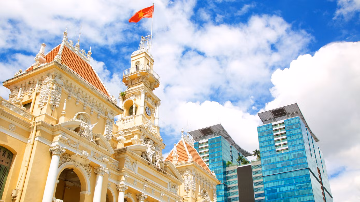 Ủy ban nhân dân TP.HCM ghi nhận lượng khách tham quan kỷ lục. Ảnh: Expedia.
