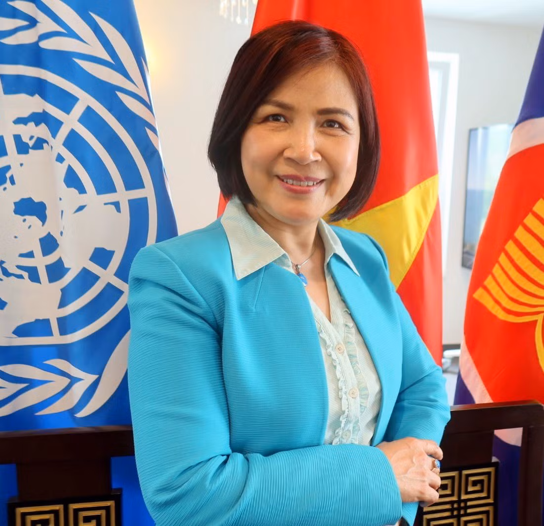 Đại sứ Lê Thị Tuyết Mai - Trưởng Phái đoàn đại diện thường trực Việt Nam tại Geneva. (Ảnh: Phái đoàn Việt Nam tại Geneva)