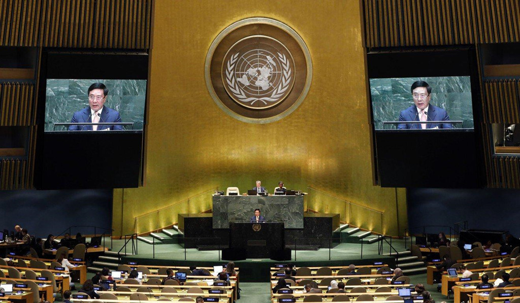 Phó thủ tướng đưa vấn đề Biển Đông ra Đại hội đồng Liên Hợp Quốc ảnh 1