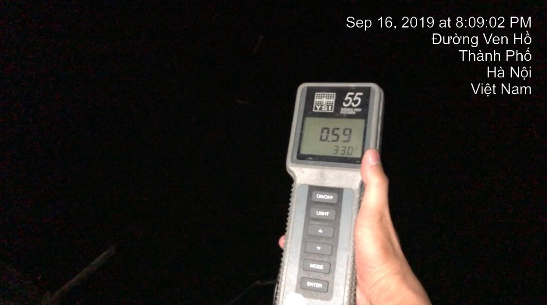 Công bố chất lượng nước Hồ Tây sau thí điểm làm sạch bằng 'bảo bối' Nhật ảnh 5