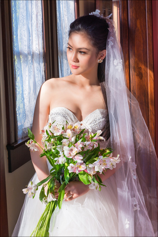  Tristine Trâm Bùi lần đầu chụp ảnh nội y ảnh 8