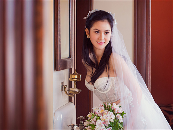  Tristine Trâm Bùi lần đầu chụp ảnh nội y ảnh 1