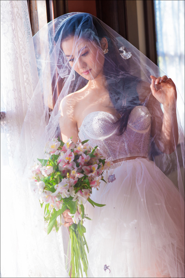  Tristine Trâm Bùi lần đầu chụp ảnh nội y ảnh 9