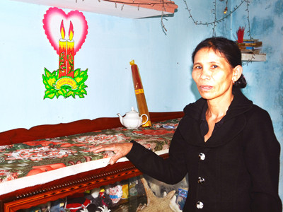 Vợ ông Thảo dẹp bàn thờ khi nghe tin ông trở về