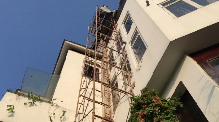 Cận cảnh biệt thự 66 tỷ của Mr. Đàm đang được 'đập đi xây lại' ảnh 3