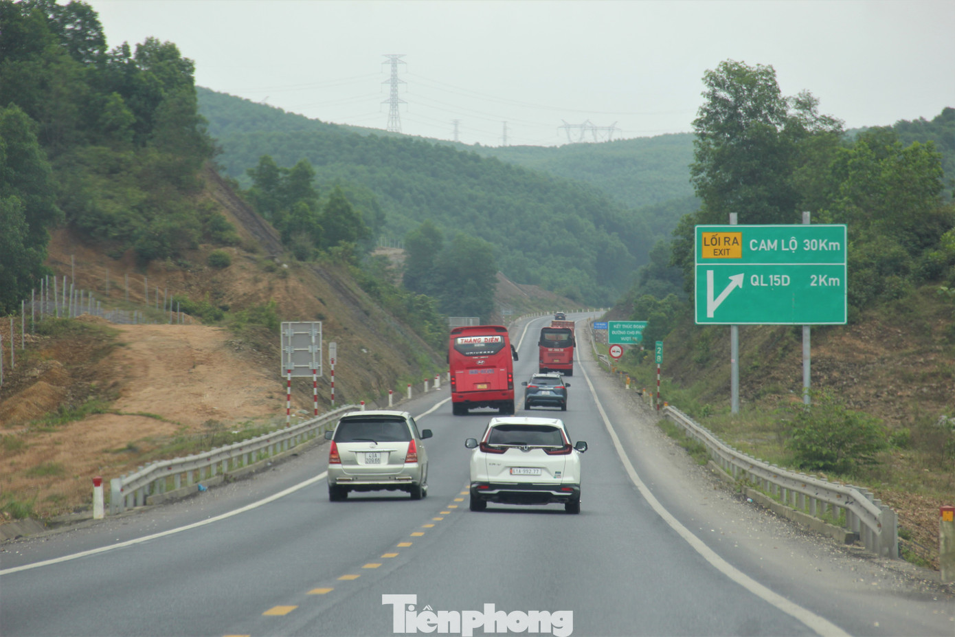 Một đoạn cho phép vượt xe.