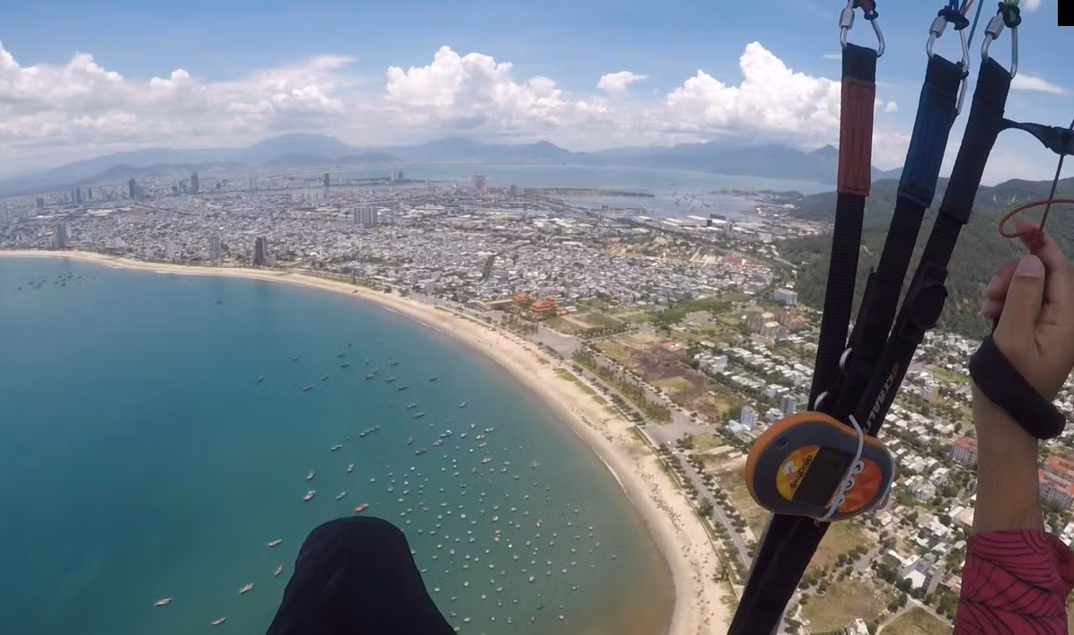 Đà Nẵng được đánh giá là điểm bay đẹp.