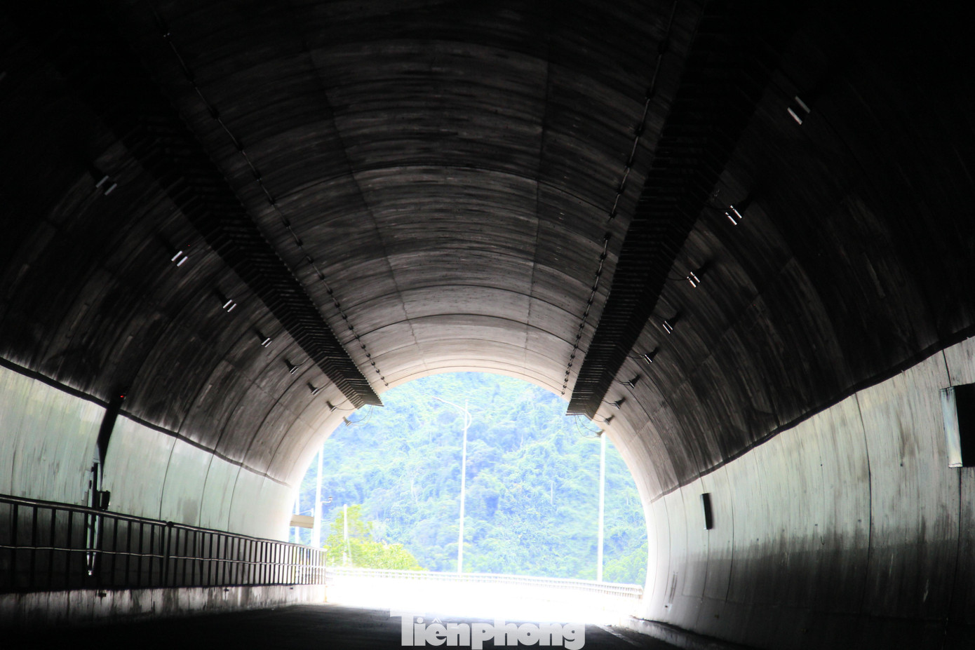 Bên trong hầm Mũi Trâu.