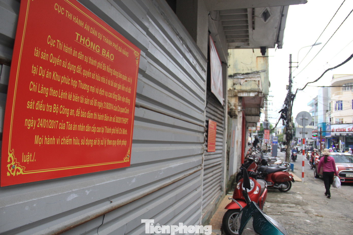 Tháng 4/2022, Cục Thi hành án dân sự TP Đà Nẵng thông báo đang bảo quản, xử lý tài sản quyền sử dụng đất, quyền sở hữu nhà ở và tài sản gắn liền với đất tại Dự án Khu phức hợp Thương mại và dịch vụ cao tầng sân vận động Chi Lăng, theo lệnh kê biên tài sản số 6 ngày 21/8/2014 của Cơ quan Cảnh sát điều tra Bộ Công an, để đảm bảo thi hành bản án ngày 24/1/2017 của TAND Cấp cao tại TP HCM. Cục Thi hành án dân sự TP Đà Nẵng nhấn mạnh mọi hành vi chiếm hữu, sử dụng sẽ bị xử lý theo quy định.