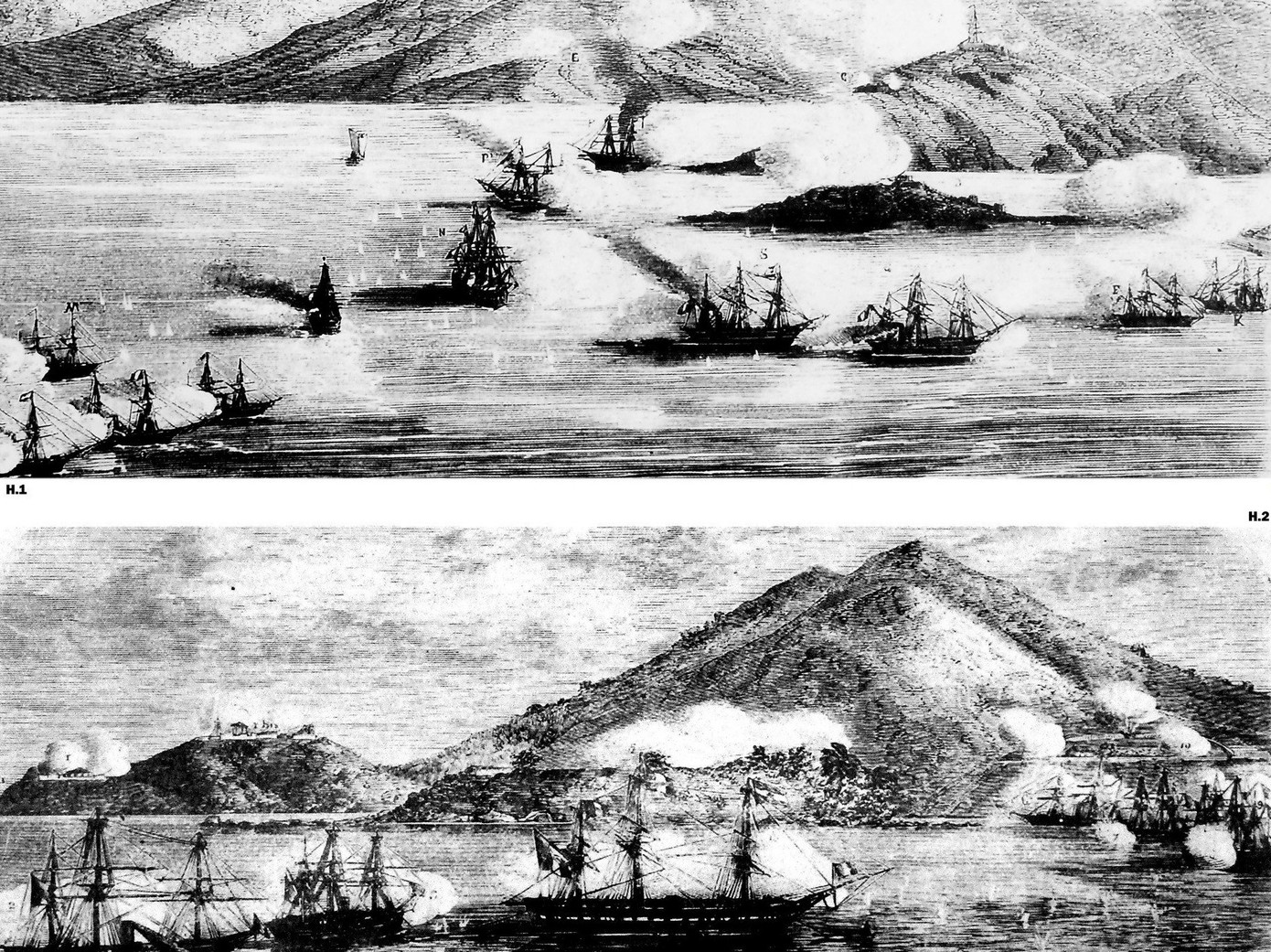 Trận chiến mở đầu của liên quân Pháp - Tây Ban Nha tại Đà Nẵng.