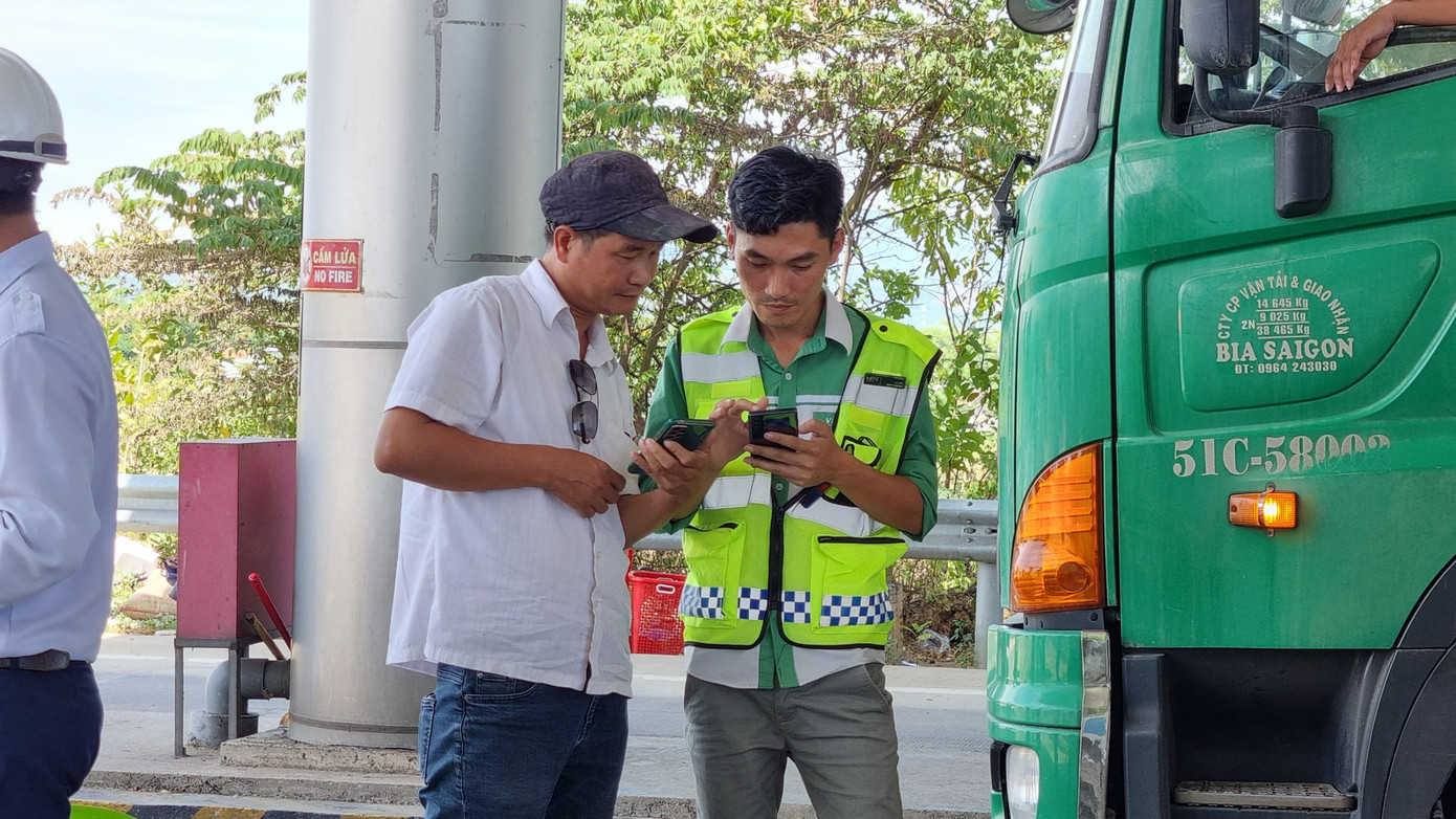 Trạm đã khẩn trương xử lý để đảm bảo lưu thông.