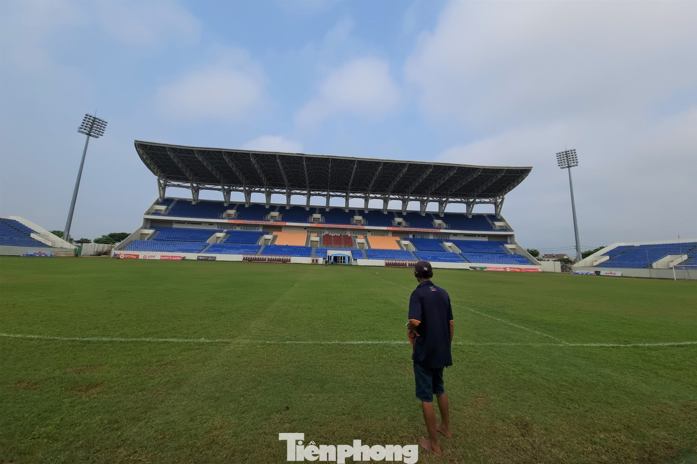 SVĐ Hòa Xuân được xây dựng trên diện tích đất hơn 66.000m2 vào năm 2013 và hoàn thành năm 2016. Ảnh: Thanh Hiền.