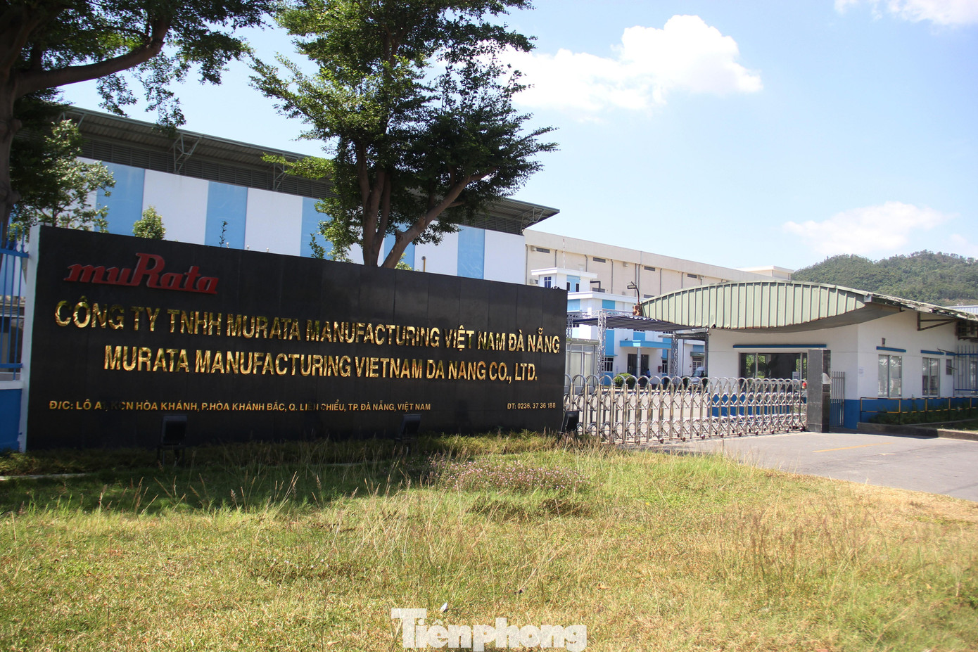 Công ty điện tử Việt Hoa có 27 ca mắc, hiện đã ngừng hoạt động. Ảnh: Thanh Trần.