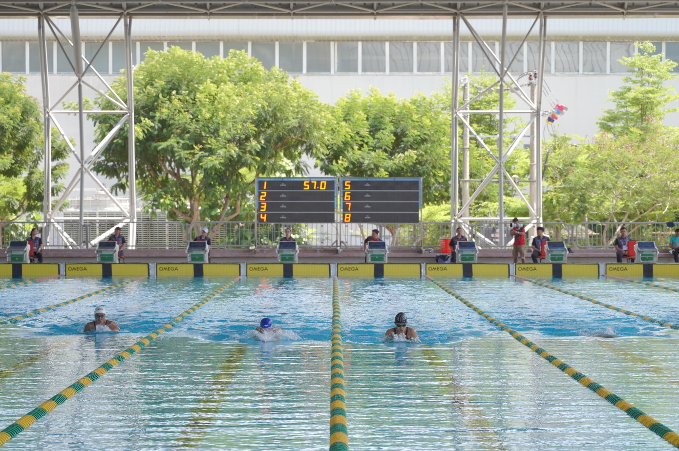 Môn Bơi đem về cho Đoàn Việt Nam nhiều huy chương vàng. Môn Bơi đem về cho Đoàn Việt Nam nhiều huy chương vàng.