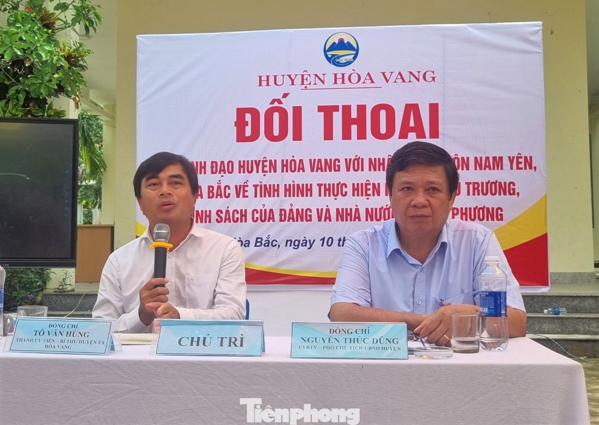 Chính quyền đưa 2 phương án cho người dân lựa chọn.