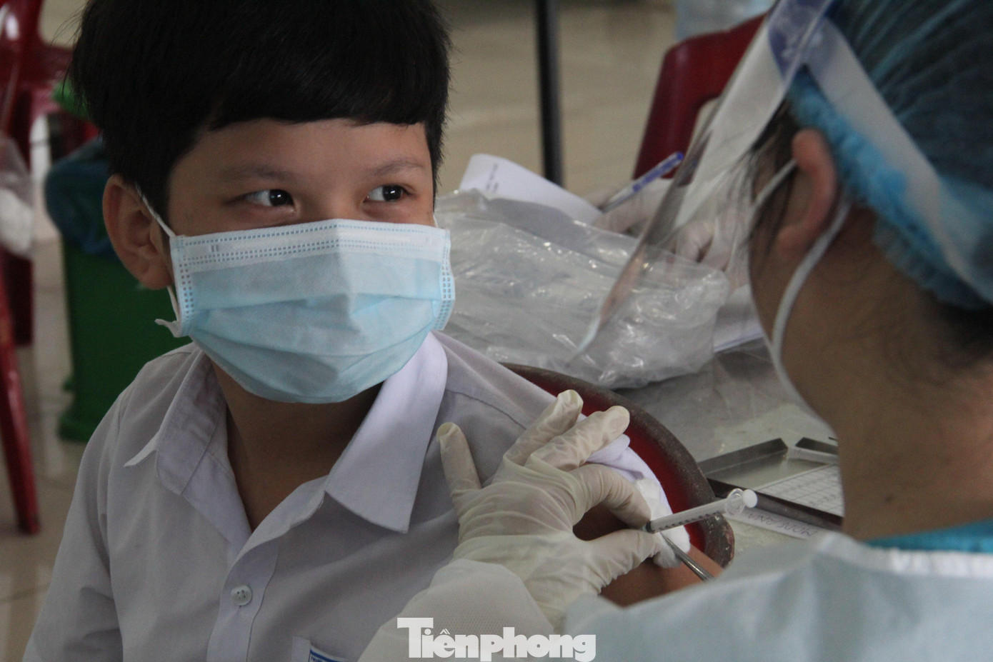 Dự kiến từ nay đến 27/4, Đà Nẵng sẽ tiêm cho hơn 10.000 trẻ em từ 6 đến dưới 12 tuổi trên toàn địa bàn.