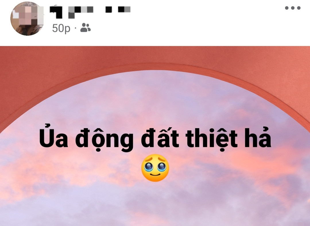 Người dân lo lắng vì rung giật từ trận động đất. Người dân lo lắng vì rung giật từ trận động đất.