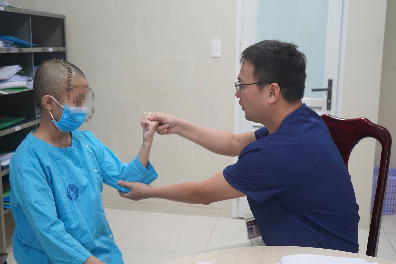 Sau phẫu thuật, bệnh nhi đã hồi phục và được xuất viện.