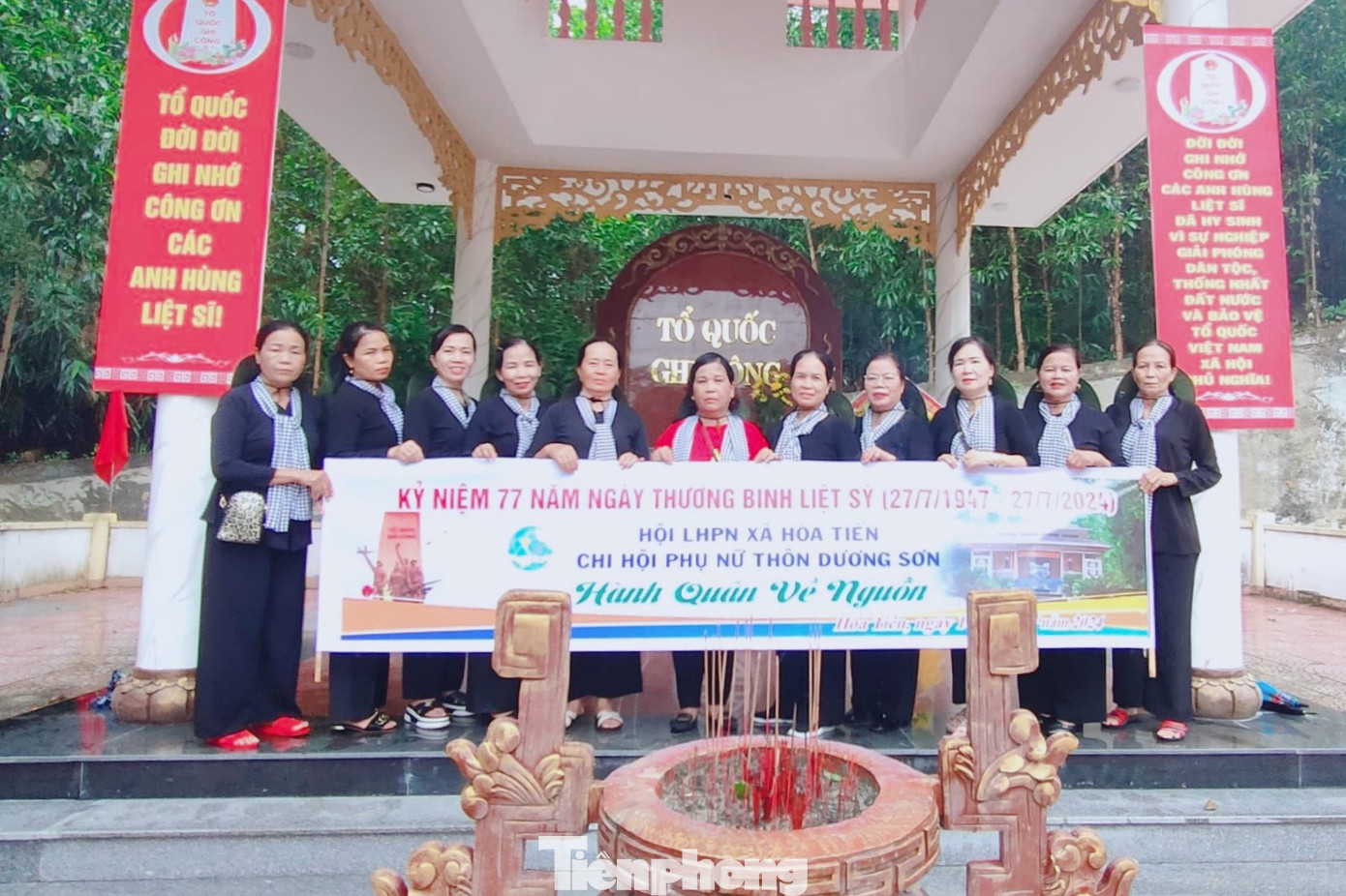 Công lao của những anh hùng đã ngã xuống vì độc lập tự do dân tộc không thể nào quên.