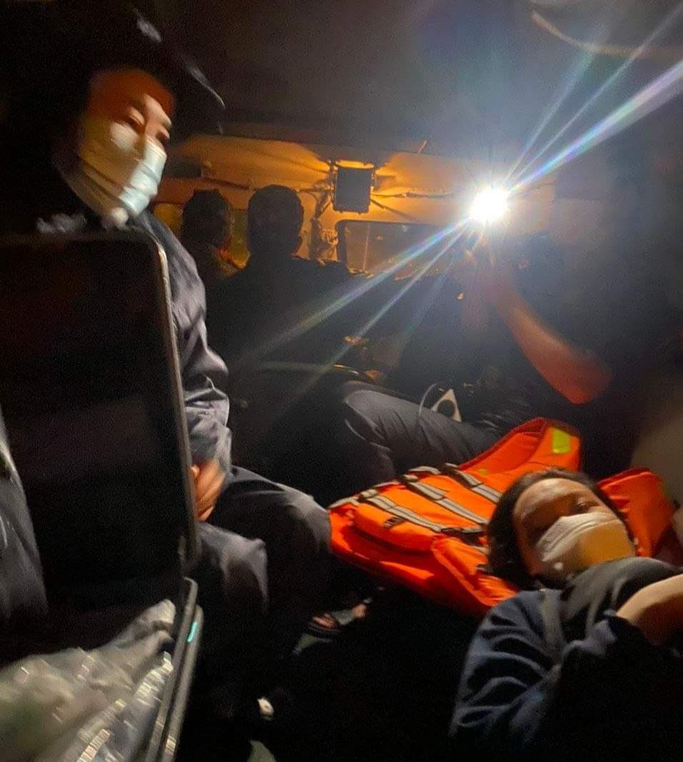 Sản phụ được chuyển đến bệnh viện trong tình trạng sắp vỡ ối.