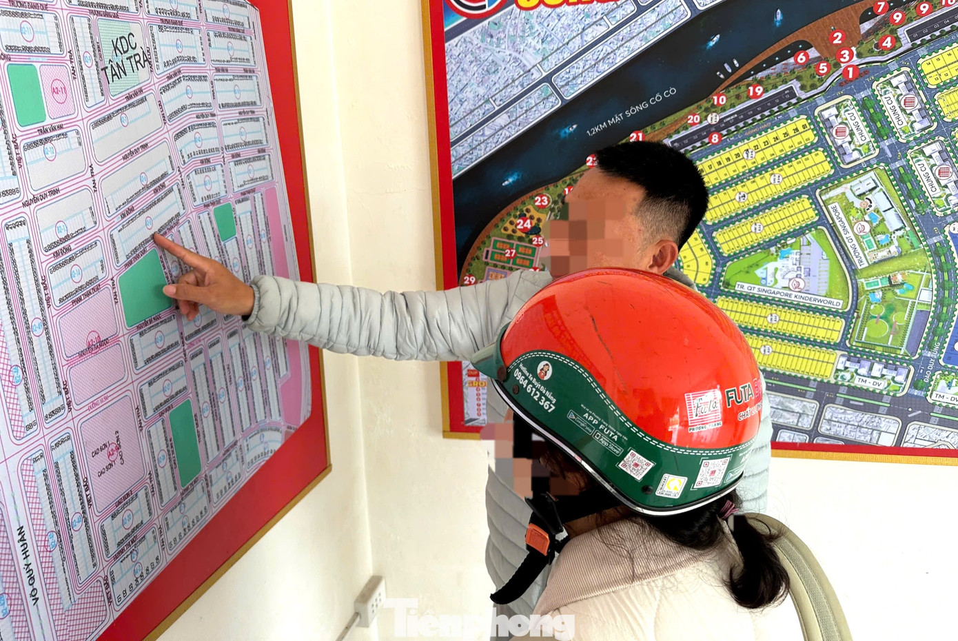 Các khu vực càng gần vùng giáp ranh Quảng Nam - Đà Nẵng giá đất càng cao.