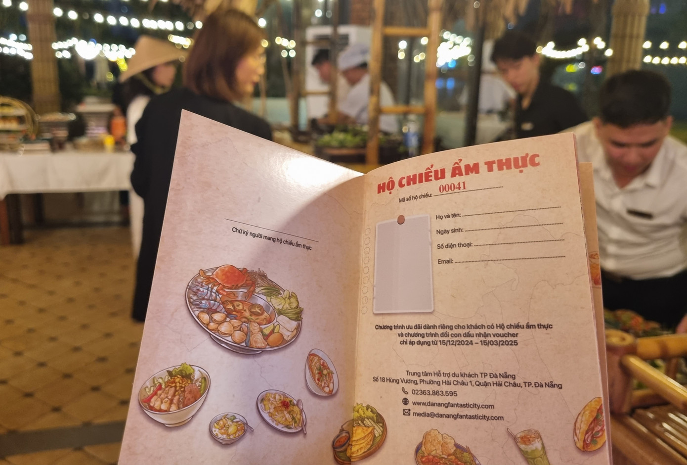 Đà Nẵng sẽ phát hành hơn 10.000 hộ chiếu ẩm thực.