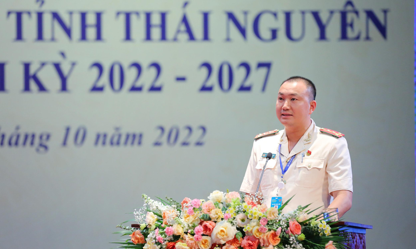 Phiên thứ hai Đại hội đã có hai tham luận được trình bày. Ảnh: Trọng Tài Phiên thứ hai Đại hội đã có hai tham luận được trình bày. Ảnh: Trọng Tài