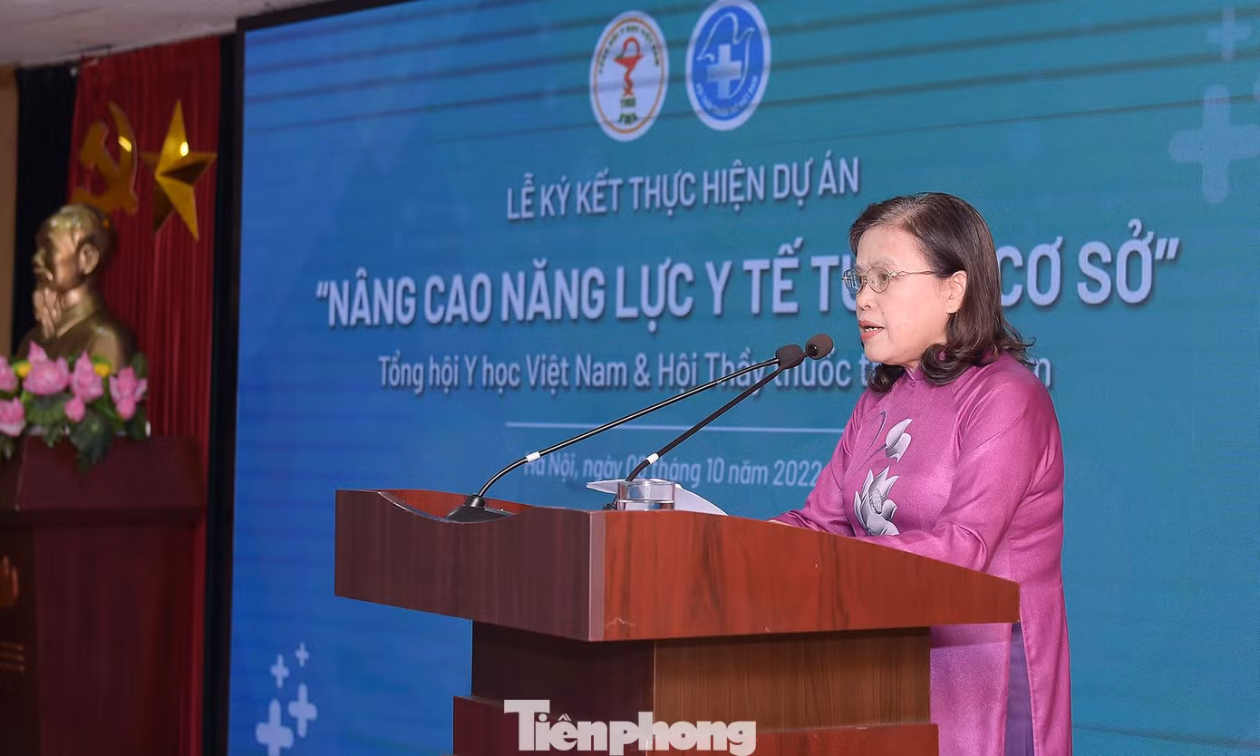 PGS.TS. Nguyễn Thị Xuyên phát biểu tại chương trình