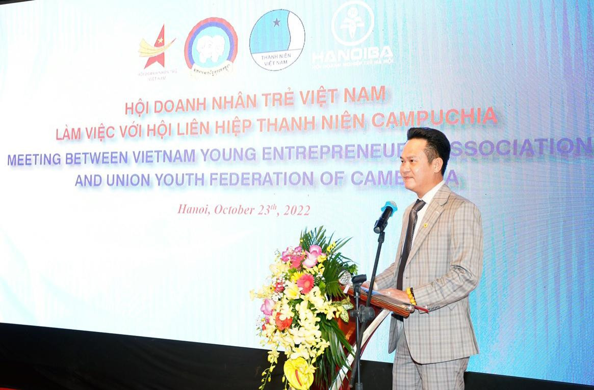 Anh Đặng Hồng Anh phát biểu tại chương trình. Ảnh: BTC