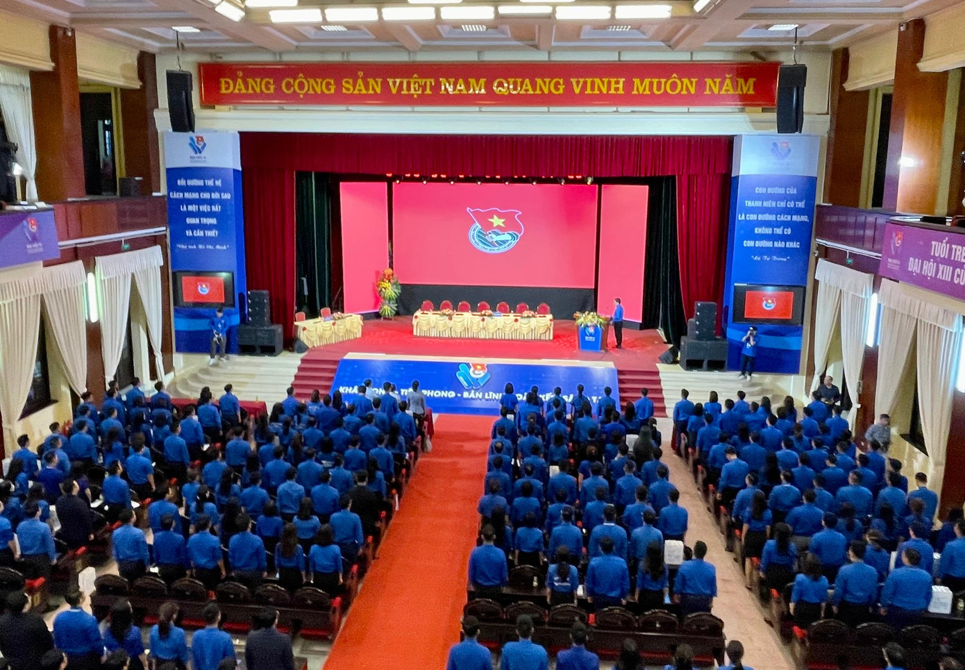 Phiên Khai mạc Đại hội Đoàn Khối các cơ quan Trung ương. Ảnh: Như Ý