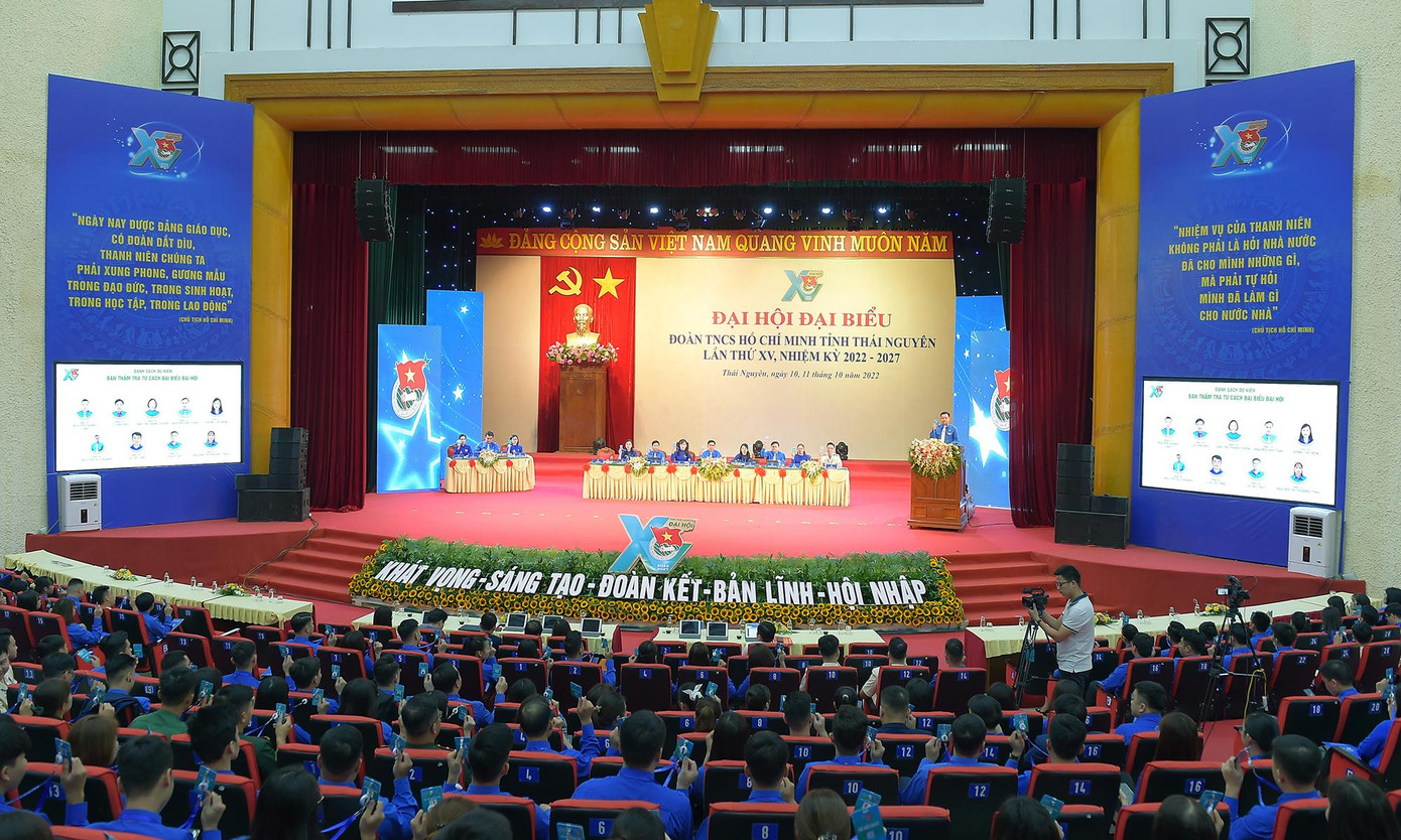 Đại hội có sự tham dự của 294 đại biểu. Ảnh: Xuân Tùng