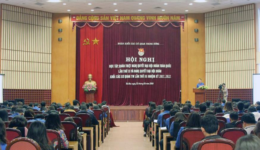 Đoàn Khối đã triển khai tuyên truyền, quán triệt triển khai Nghị quyết Đại hội Đoàn. Ảnh: BTC Đoàn Khối đã triển khai tuyên truyền, quán triệt triển khai Nghị quyết Đại hội Đoàn. Ảnh: BTC