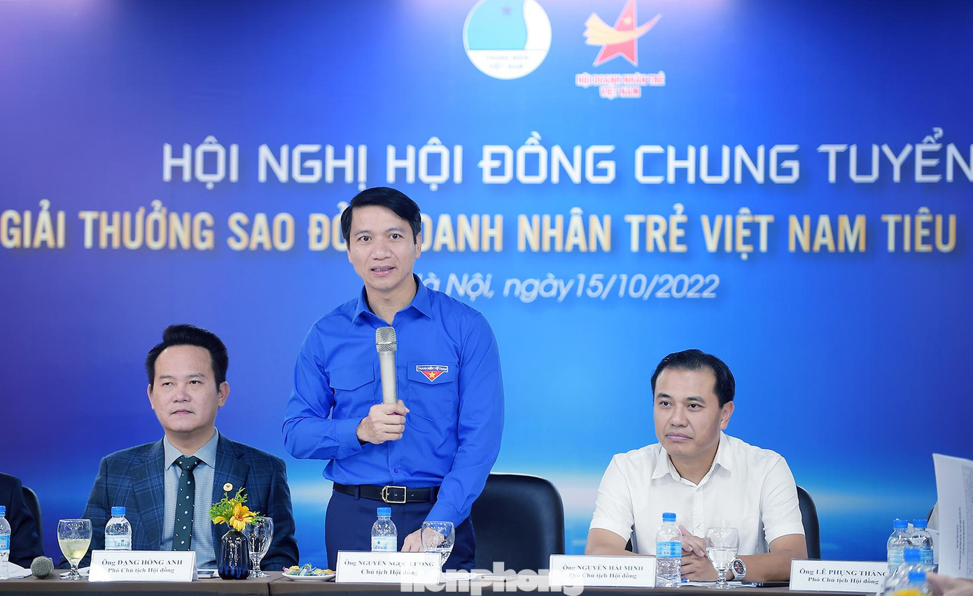 Anh Nguyễn Ngọc Lương phát biểu tại chương trình. Ảnh: Xuân Tùng