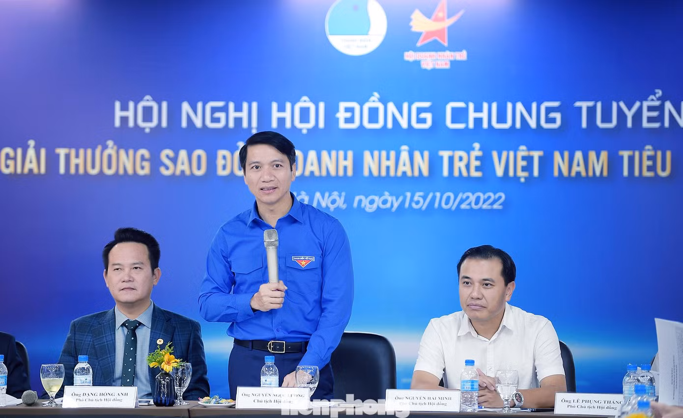 Anh Nguyễn Ngọc Lương phát biểu tại chương trình. Ảnh: Xuân Tùng Anh Nguyễn Ngọc Lương phát biểu tại chương trình. Ảnh: Xuân Tùng